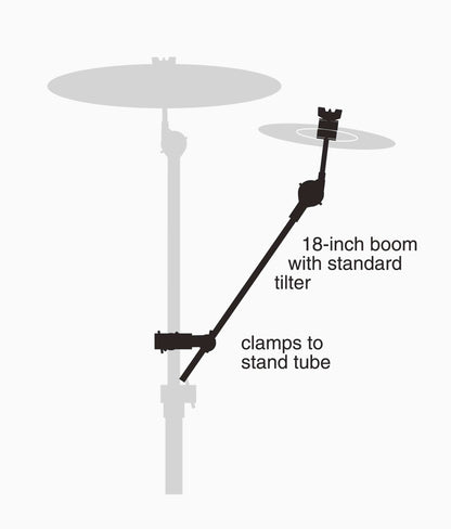 Gibraltar SC-CLBAC 18" Cymbal Arm with Rotating Grabber Clamp - Cymbal Arm | Gibraltar