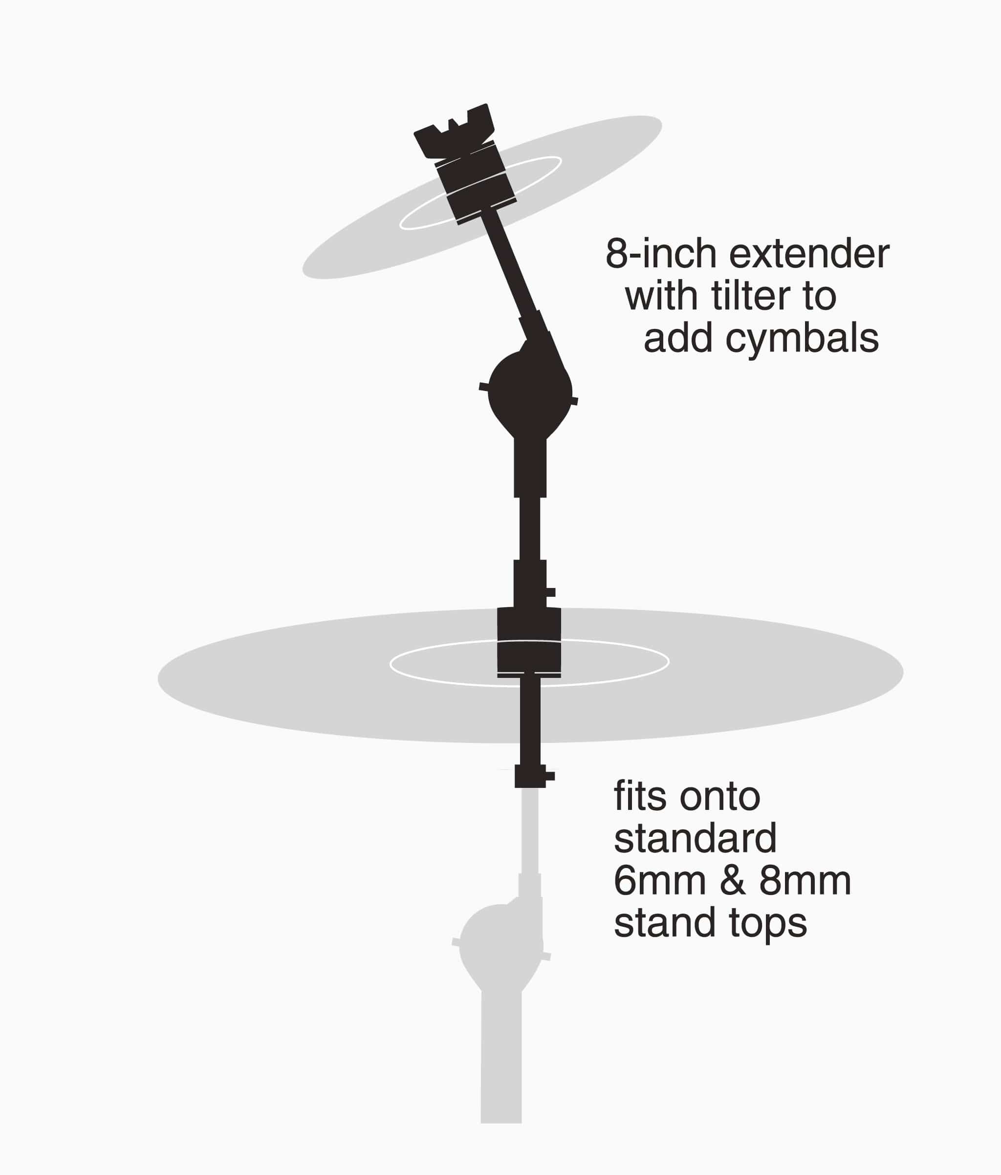 Gibraltar SC-CSA Cymbal Stacker - Cymbal Stacker | Gibraltar