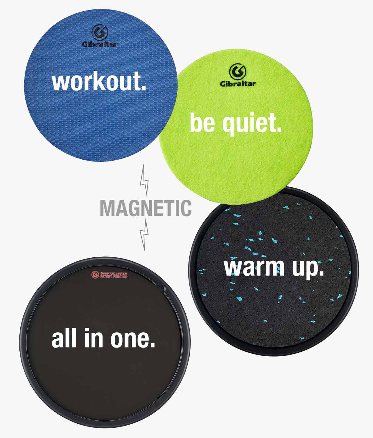 Gibraltar SC-SWAP Swap Practice Pad - Drum Practice Pads | Gibraltar