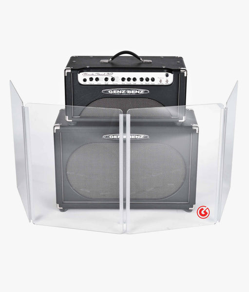 洋楽 G-Rap A.M.P. - PUSHIN' PLATES Gibraltar GAS-2X4 Acrylic Guitar Amp Acoustic Shield