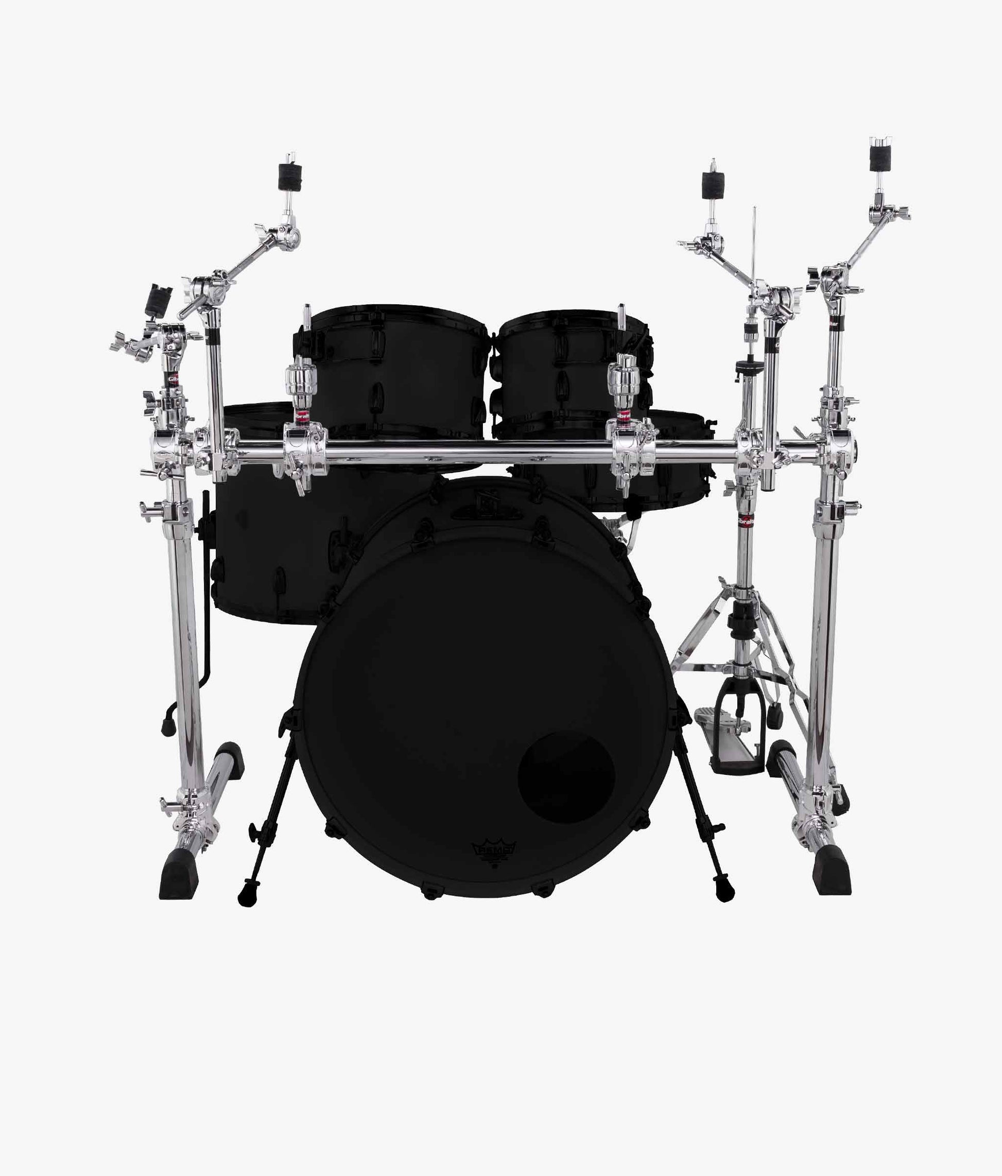  Gibraltar GCS200H Telescoping Drum Rack with Chrome Clamps drum rack pack