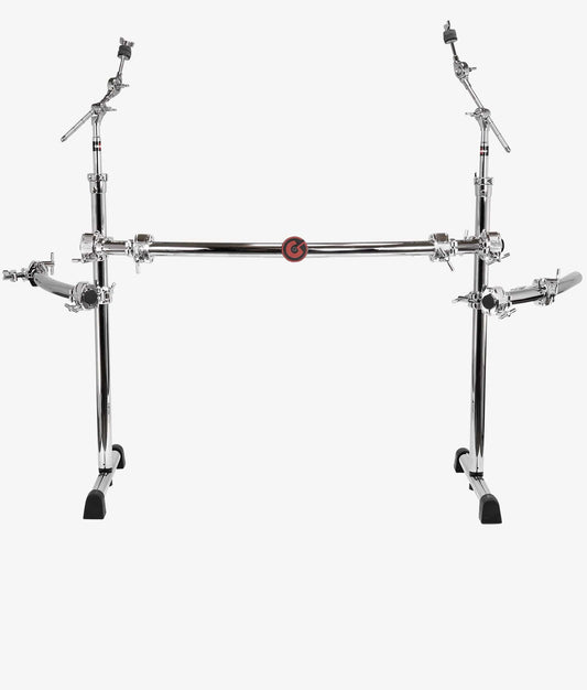  Gibraltar GCS375R Drum Rack Pack with Chrome Clamps, Side Wings and Boom Cymbal Arms drum rack pack