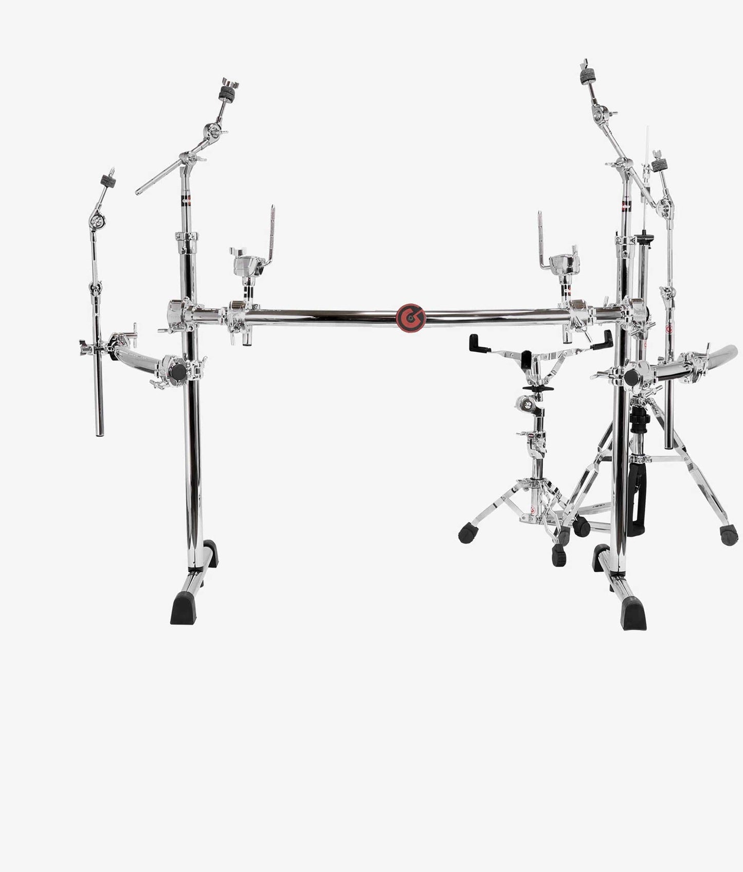 Gibraltar GCS375R Drum Rack Pack with Chrome Clamps, Side Wings and Boom Cymbal Arms - Drum Rack Pack | Gibraltar
