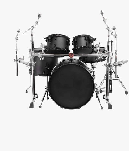 Gibraltar GCS375R Drum Rack Pack with Chrome Clamps, Side Wings and Boom Cymbal Arms - Drum Rack Pack | Gibraltar