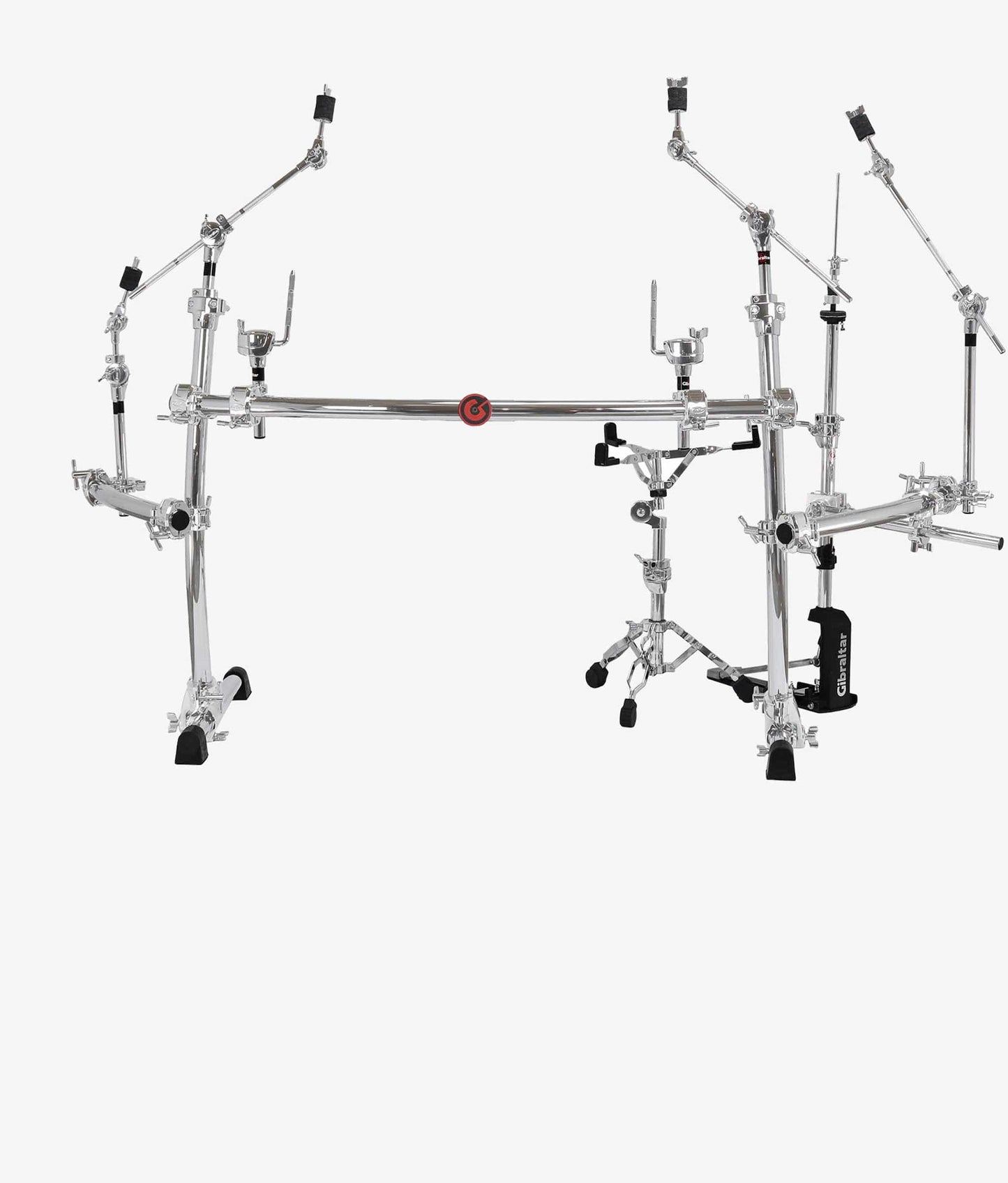 Gibraltar GCS-400C Drum Rack Pack with Chrome Clamps and Side Wings drum rack pack